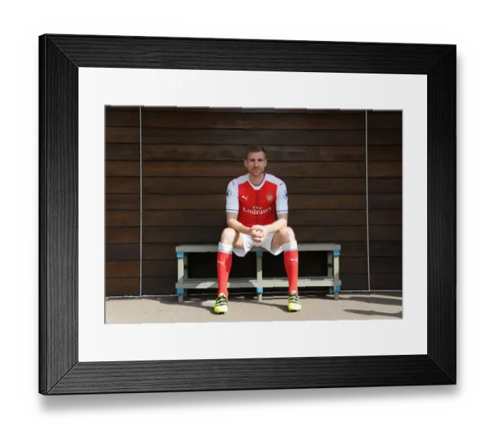 Framed Print : Arsenal 1st Team Squad: Per Mertesacker at 2016-17 Photocall Framed Print : Arsenal 1st Team Squad: Per Mertesacker at 2016-17 Photocall