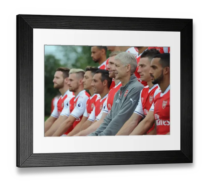 Framed Print : Arsenal 1st Team Squad 2016-17: Arsene Wenger at Photocall Framed Print : Arsenal 1st Team Squad 2016-17: Arsene Wenger at Photocall
