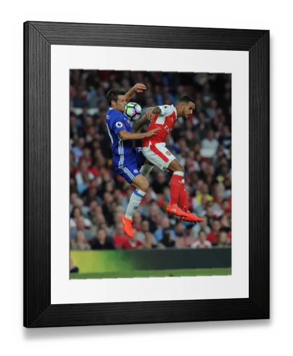 Framed Print : Theo Walcott vs. Cesar Azpilicueta: An Intense Battle in the Premier League (2016-17) - Arsenal vs. Chelsea Framed Print : Theo Walcott vs. Cesar Azpilicueta: An Intense Battle in the Premier League (2016-17) - Arsenal vs. Chelsea