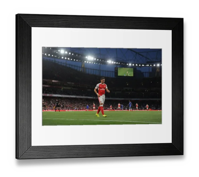 Framed Print : Mesut Ozil in Action: Arsenal vs. Chelsea, Premier League 2016-17 Framed Print : Mesut Ozil in Action: Arsenal vs. Chelsea, Premier League 2016-17