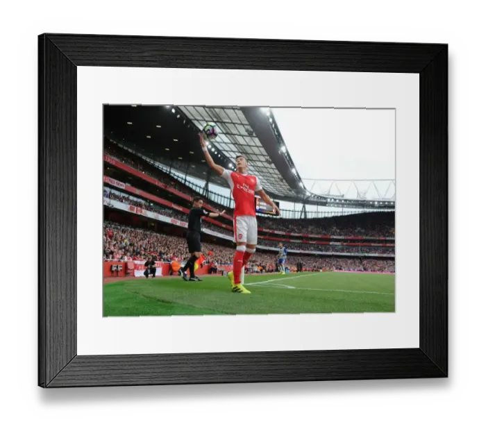 Framed Print : Mesut Ozil in Action: Arsenal vs. Chelsea, Premier League 2016-17 Framed Print : Mesut Ozil in Action: Arsenal vs. Chelsea, Premier League 2016-17
