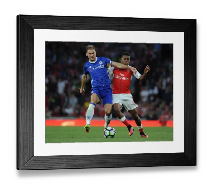 Framed Print : Arsenal vs. Chelsea: Iwobi vs. Ivanovic - A Premier League Showdown Framed Print : Arsenal vs. Chelsea: Iwobi vs. Ivanovic - A Premier League Showdown