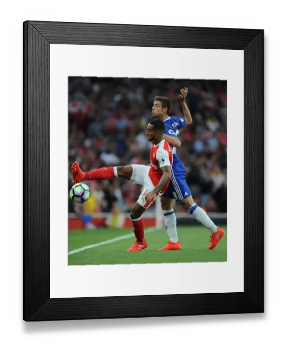 Framed Print : Intense Rivalry: Walcott vs. Azpilicueta - Arsenal vs. Chelsea, 2016-17 Premier League Framed Print : Intense Rivalry: Walcott vs. Azpilicueta - Arsenal vs. Chelsea, 2016-17 Premier League