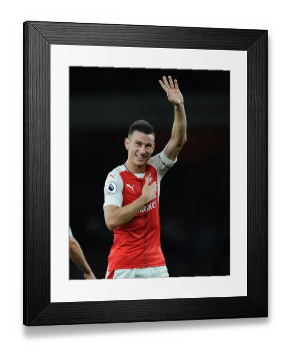 Framed Print : Koscielny's Reaction: Arsenal vs. Chelsea, 2016-17 Premier League Framed Print : Koscielny's Reaction: Arsenal vs. Chelsea, 2016-17 Premier League