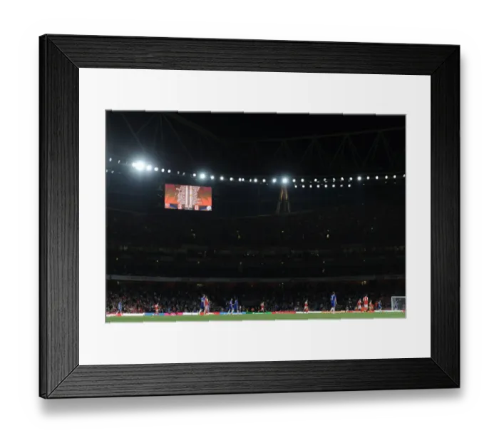 Framed Print : Arsenal vs. Chelsea: Premier League Clash at Emirates Stadium Framed Print : Arsenal vs. Chelsea: Premier League Clash at Emirates Stadium