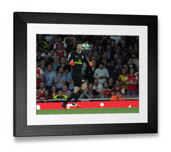 Framed Print : Arsenal vs Chelsea: Petr Cech's Thrilling Save Display at Emirates Stadium (2016-17)
