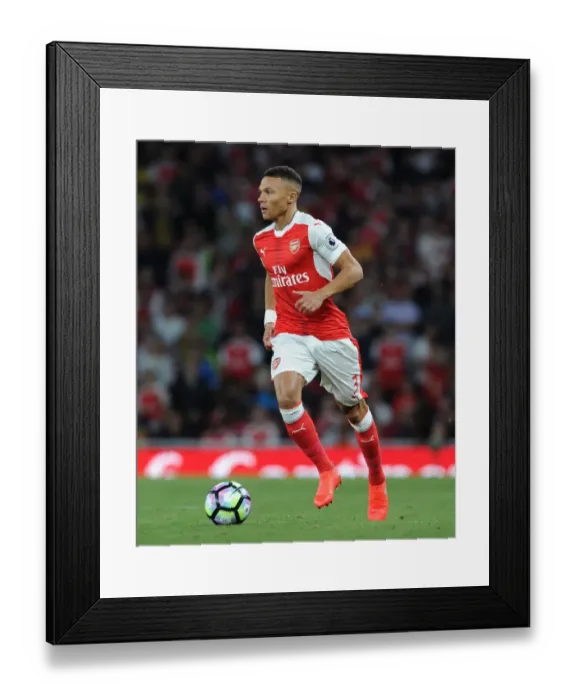 Framed Print : Arsenal vs Chelsea Clash: 2016-17 Premier League Showdown at Emirates Stadium