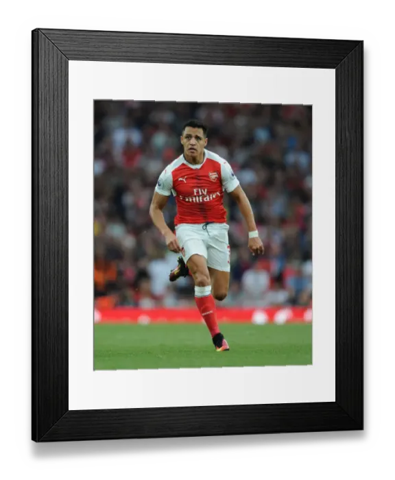Framed Print : Clash of the Titans: Arsenal vs. Chelsea - Premier League Showdown 2016-17