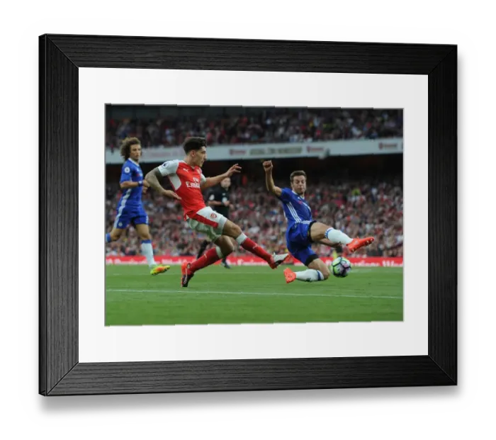 Framed Print : Bellerin vs. Azpilicueta: A Premier League Battle at the Emirates Framed Print : Bellerin vs. Azpilicueta: A Premier League Battle at the Emirates