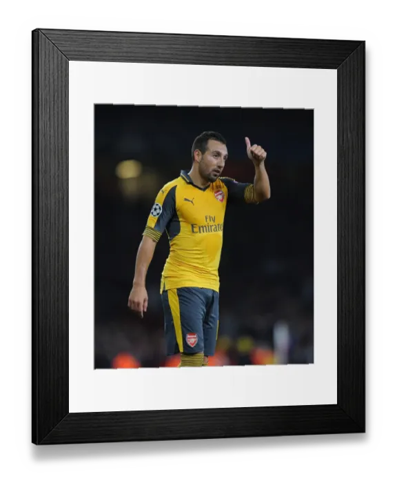 Framed Print : Santi Cazorla: Arsenal Star in Action against FC Basel (UEFA Champions League, 2016) Framed Print : Santi Cazorla: Arsenal Star in Action against FC Basel (UEFA Champions League, 2016)