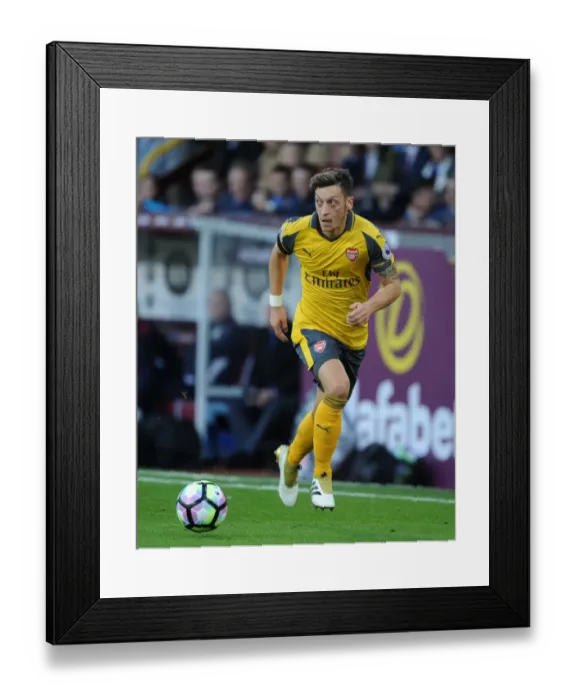 Framed Print : Mesut Ozil: Arsenal's Mastermind in Burnley Showdown, Premier League 2016-17 Framed Print : Mesut Ozil: Arsenal's Mastermind in Burnley Showdown, Premier League 2016-17