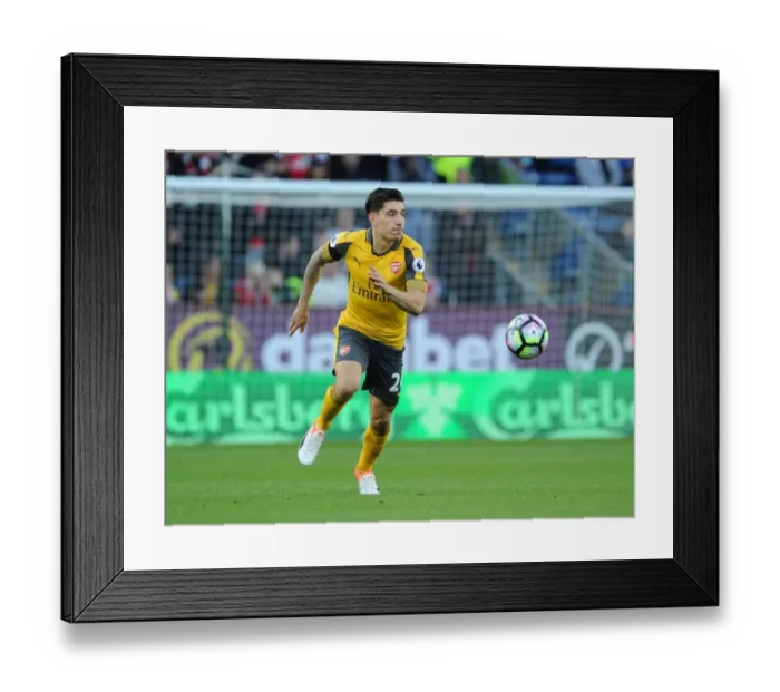 Framed Print : Hector Bellerin in Action: Arsenal vs. Burnley, Premier League 2016-17 Framed Print : Hector Bellerin in Action: Arsenal vs. Burnley, Premier League 2016-17