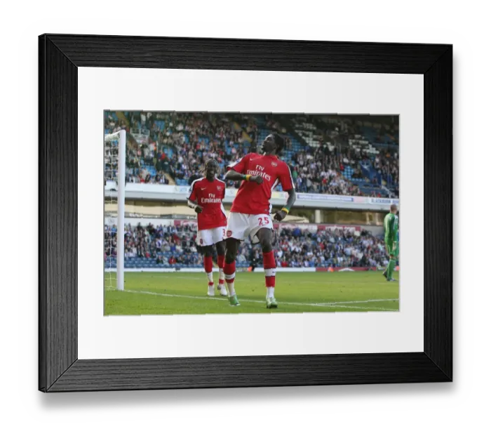 Framed Print : Adebayor's Brace: Arsenal's Dominant 4-0 Win Over Blackburn Rovers, 2008 Framed Print : Adebayor's Brace: Arsenal's Dominant 4-0 Win Over Blackburn Rovers, 2008