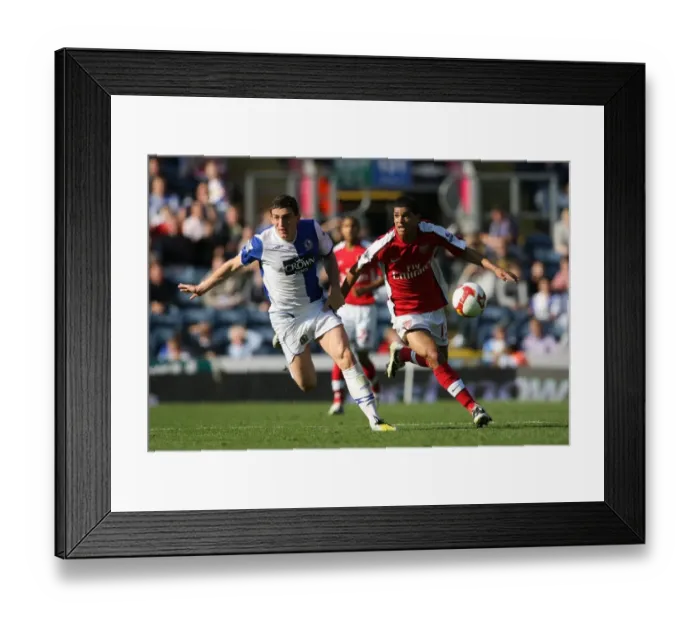 Framed Print : Denilson (Arsenal) Keith Andrews (Blackburn) Framed Print : Denilson (Arsenal) Keith Andrews (Blackburn)
