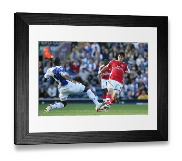 Framed Print : Fabregas's Masterclass: Arsenal's 4-0 Thrashing of Blackburn Rovers (Sept 2008)