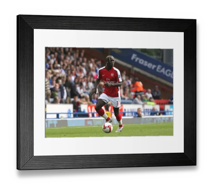 Framed Print : Dominant Sagna: Arsenal's 4-0 Win Over Blackburn Rovers, September 2008