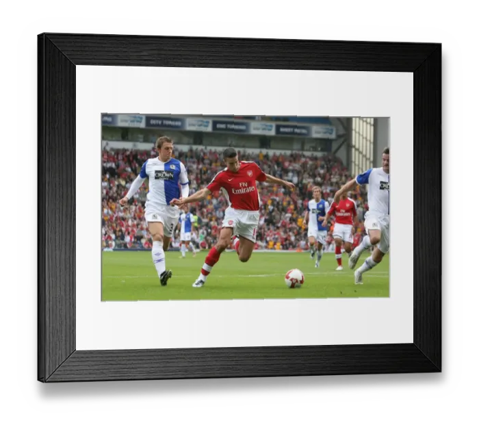 Framed Print : Van Persie's Stunner: 4-0 Arsenal Over Blackburn Rovers, 2008 Framed Print : Van Persie's Stunner: 4-0 Arsenal Over Blackburn Rovers, 2008