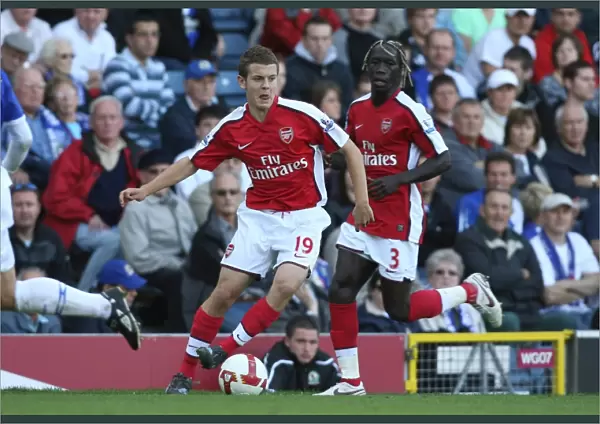 Jack Wilshere and Bacary Sagna (Arsenal) Blackburn Rovers 0: 4 Arsenal
