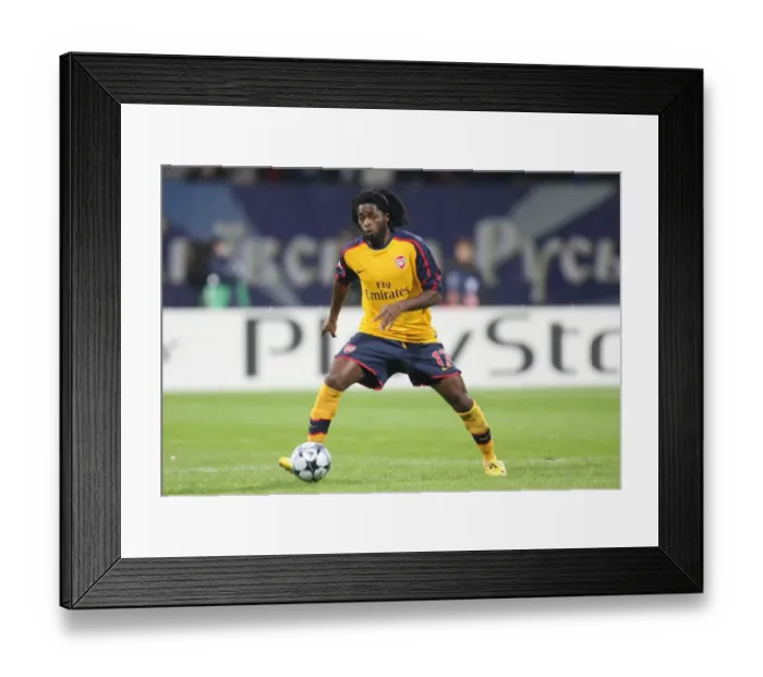 Framed Print : Alex Song: A Force to Reckon With in Arsenal's UEFA Champions League Battle at Valeri Lobanovski Stadium (17 / 9 / 2008) Framed Print : Alex Song: A Force to Reckon With in Arsenal's UEFA Champions League Battle at Valeri Lobanovski Stadium (17 / 9 / 2008)