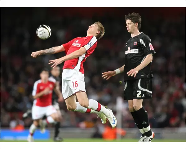 Nicklas Bendtner (Arsenal) Greg Halford (Sheffield United)