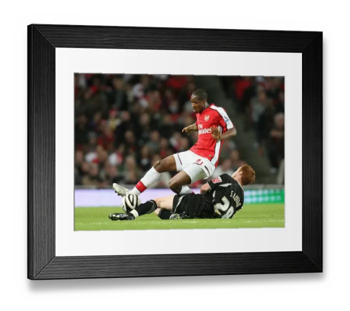 Framed Print : Gavin Hoyte (Arsenal) Stephen Quinn (Sheffield United) Framed Print : Gavin Hoyte (Arsenal) Stephen Quinn (Sheffield United)