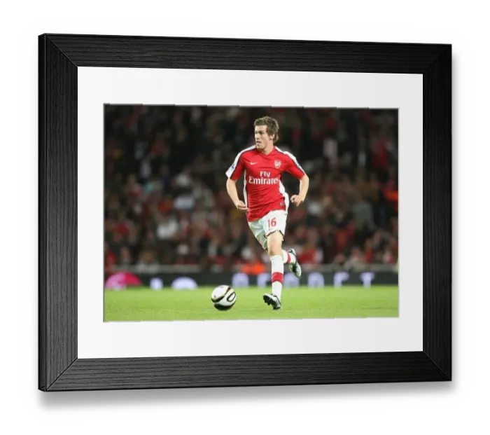 Framed Print : Aaron Ramsey's Brilliant Performance: Arsenal Crushes Sheffield United 6-0 in Carling Cup