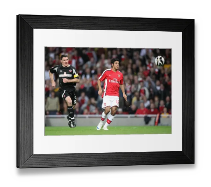 Framed Print : Vela's Stunner: Arsenal's 6-0 Thrashing of Sheffield United in Carling Cup Framed Print : Vela's Stunner: Arsenal's 6-0 Thrashing of Sheffield United in Carling Cup