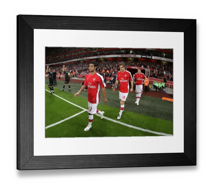 Framed Print : Carlos Vela and Aaron Ramsey (Arsenal) Framed Print : Carlos Vela and Aaron Ramsey (Arsenal)