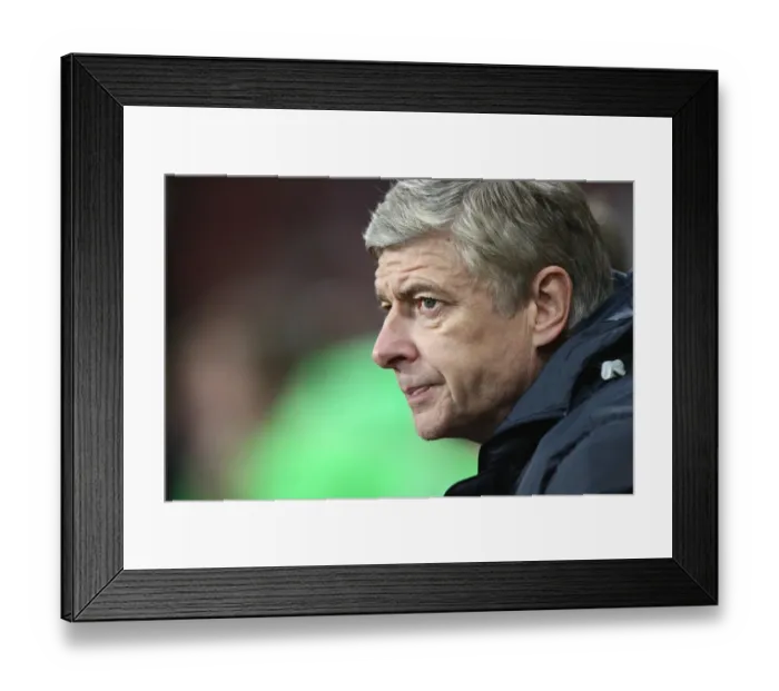 Framed Print : Arsenal manager Arsene Wenger Framed Print : Arsenal manager Arsene Wenger