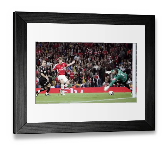 Framed Print : Nicklas Bendtner's Historic Debut Goal: Arsenal Crushes Sheffield United 6-0 in Carling Cup Framed Print : Nicklas Bendtner's Historic Debut Goal: Arsenal Crushes Sheffield United 6-0 in Carling Cup