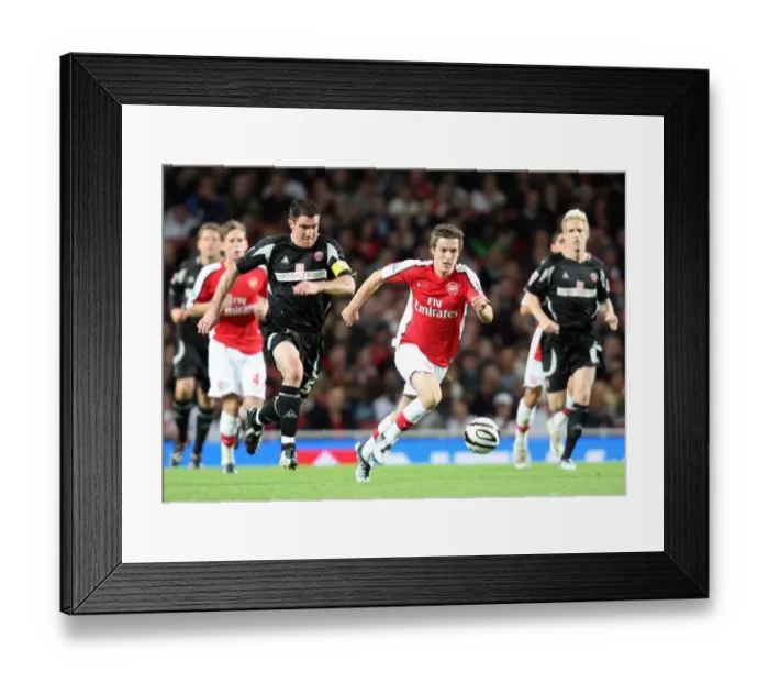 Framed Print : Arsenal's Aaron Ramsey Scores Hat-trick in Dominating 6-0 Carling Cup Win Over Sheffield United (Chris Morgan Included) Framed Print : Arsenal's Aaron Ramsey Scores Hat-trick in Dominating 6-0 Carling Cup Win Over Sheffield United (Chris Morgan Included)