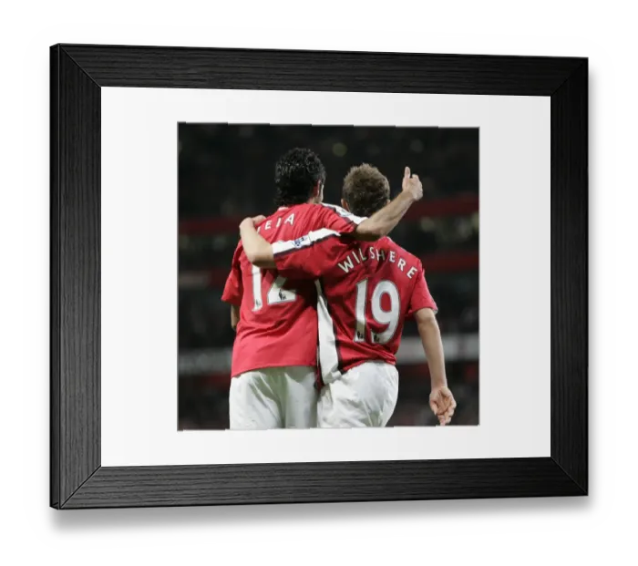 Framed Print : Carlos Vela celebrates scoring his 1st goal Arsenal s Framed Print : Carlos Vela celebrates scoring his 1st goal Arsenal s
