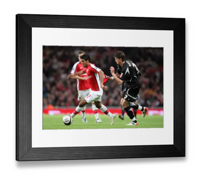 Framed Print : Arsenal vs Sheffield United in the Carling Cup, 2008-09 Season