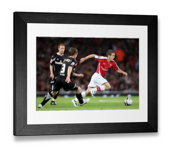 Framed Print : Jack Wilshere (Arsenal) Gary Naysmith (Shef Utd) Framed Print : Jack Wilshere (Arsenal) Gary Naysmith (Shef Utd)
