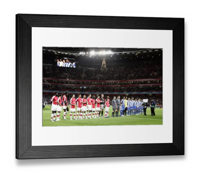 Framed Print : Arsenal vs Porto: 4-0 Victory in UEFA Champions League Group Stage, Emirates Stadium, September 30, 2008 Framed Print : Arsenal vs Porto: 4-0 Victory in UEFA Champions League Group Stage, Emirates Stadium, September 30, 2008