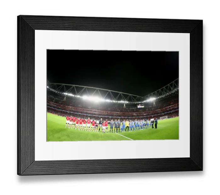 Framed Print : Arsenal's 4-0 Victory over Porto in UEFA Champions League Group G, Emirates Stadium, September 30, 2008