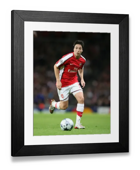 Framed Print : Arsenal's Samir Nasri Stars in 4-0 Champions League Win over FC Porto