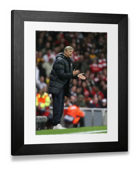 Framed Print : Arsenal manager Arsene Wenger