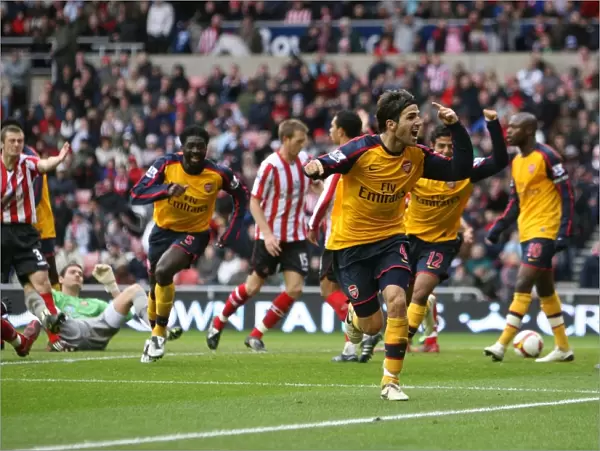 Cesc Fabregas: The Thrilling Goal for Arsenal at Sunderland, 2008