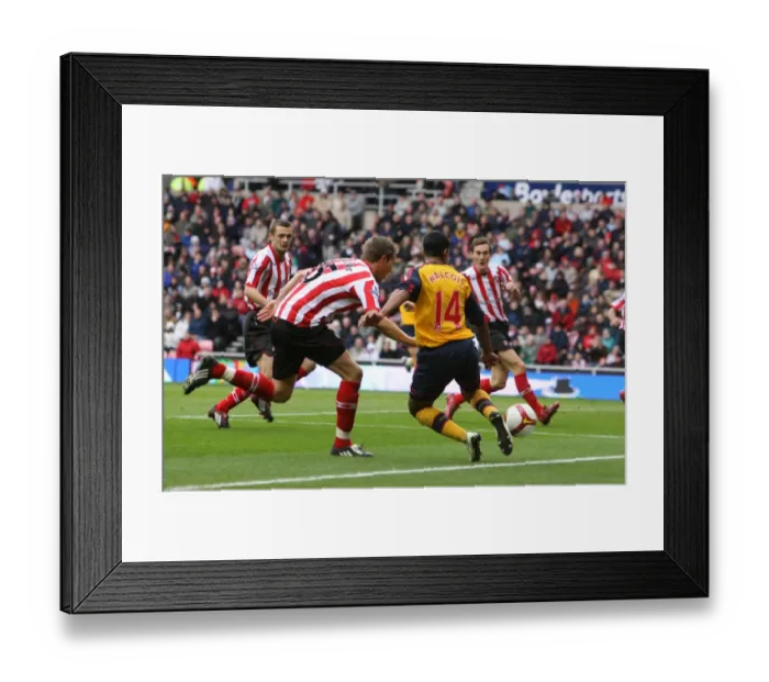Framed Print : Theo Walcott's Disallowed Cross: Arsenal's Draw at Sunderland, 2008 Framed Print : Theo Walcott's Disallowed Cross: Arsenal's Draw at Sunderland, 2008