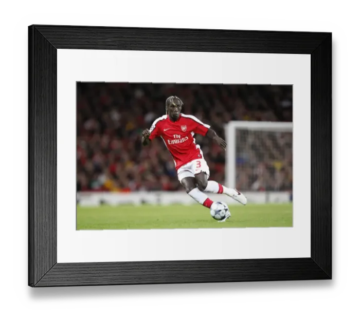 Framed Print : Arsenal's Sagna Shines: 4-0 Crush of FC Porto in Champions League Group G Framed Print : Arsenal's Sagna Shines: 4-0 Crush of FC Porto in Champions League Group G