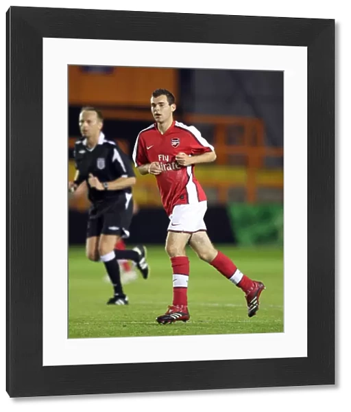 Amaury Bischoff's Dominant Performance: Arsenal's 6-0 Rout of Stoke City Reserves, October 6, 2008