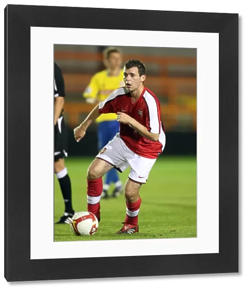 Arsenal's Amaury Bischoff Shines in Dominant 6-0 Win Over Stoke City Reserves, 2008