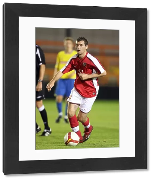 Amaury Bischoff in Action: Arsenal's Dominant Performance Against Stoke City Reserves, 6-10-08 (6-1 win)