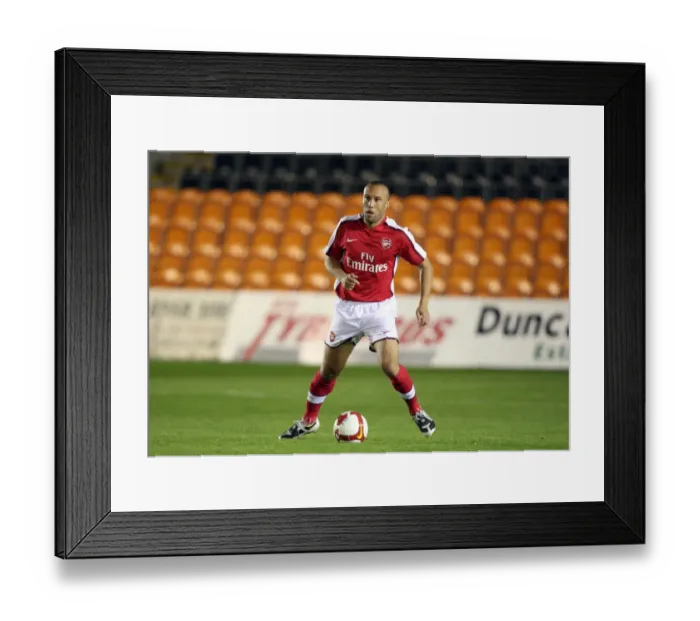 Framed Print : Mikael Silvestre's Game-Winning Performance: Arsenal's Thrilling Comeback Against Stoke City Reserves (3-2), October 6, 2008 Framed Print : Mikael Silvestre's Game-Winning Performance: Arsenal's Thrilling Comeback Against Stoke City Reserves (3-2), October 6, 2008