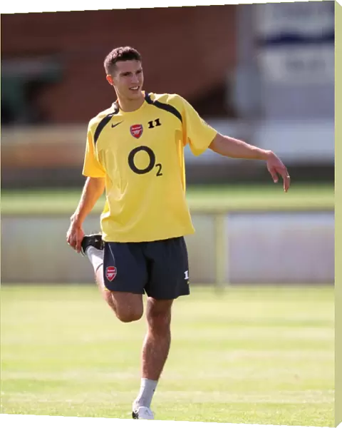 Robin van Persie (Arsenal). Arsenal Pre Season Training