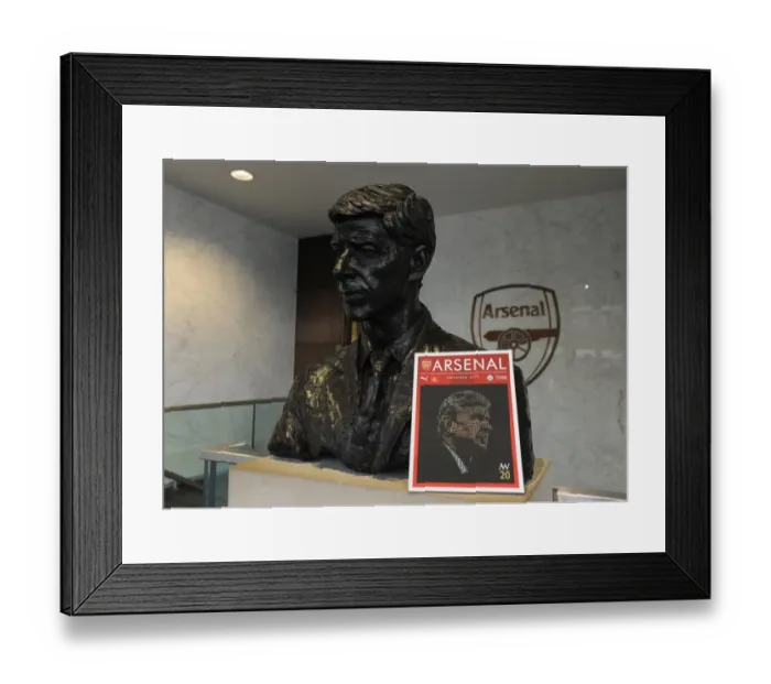 Framed Print : Arsenal's Arsene Wenger Celebrates 20-Year Anniversary: Arsenal vs. Swansea City, Premier League 2016-17 - A Milestone Moment at Emirates Stadium Framed Print : Arsenal's Arsene Wenger Celebrates 20-Year Anniversary: Arsenal vs. Swansea City, Premier League 2016-17 - A Milestone Moment at Emirates Stadium
