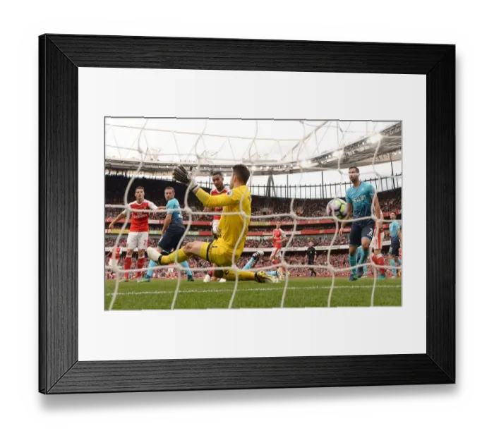 Framed Print : Theo Walcott Scores Arsenal's Second Goal vs Swansea City (2016-17) Framed Print : Theo Walcott Scores Arsenal's Second Goal vs Swansea City (2016-17)