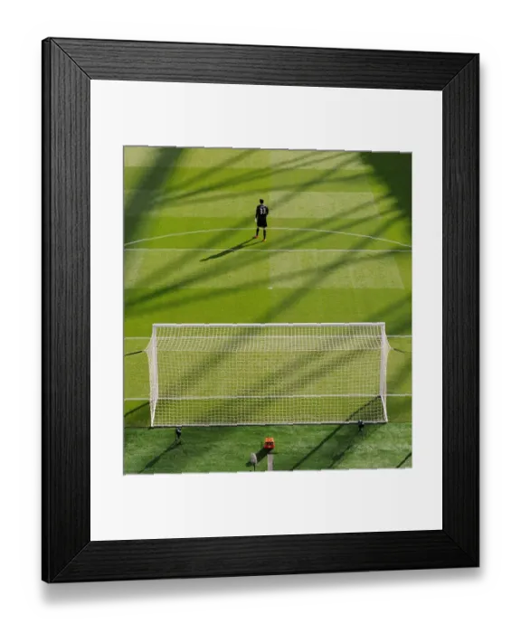Framed Print : Arsenal's Petr Cech in Action: Arsenal vs Swansea City (2016-17)