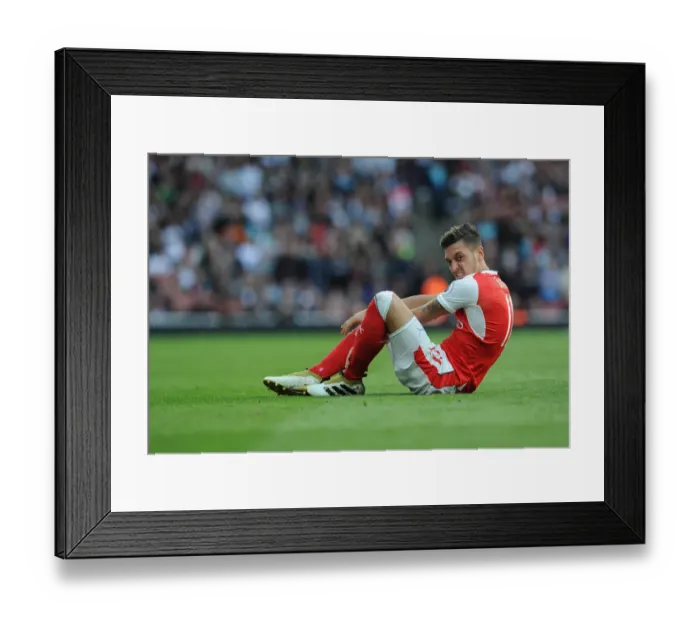 Framed Print : Mesut Ozil in Action: Arsenal vs Swansea City, Premier League 2016-17 Framed Print : Mesut Ozil in Action: Arsenal vs Swansea City, Premier League 2016-17